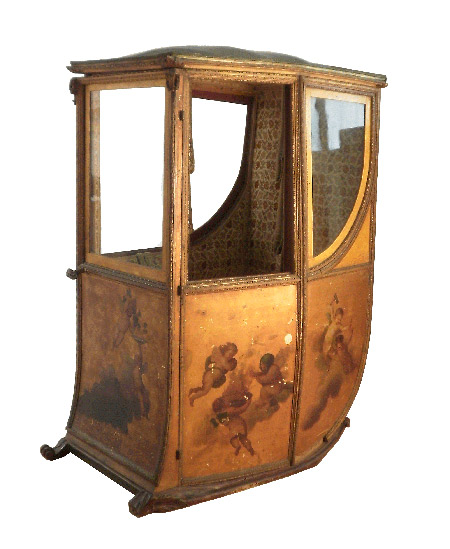 revista lluvia roble La restauración de una silla de manos del siglo XVIII | Restauración de  muebles Arcaz