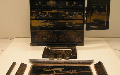 Cabinet chino de laca – Siglo XIX
