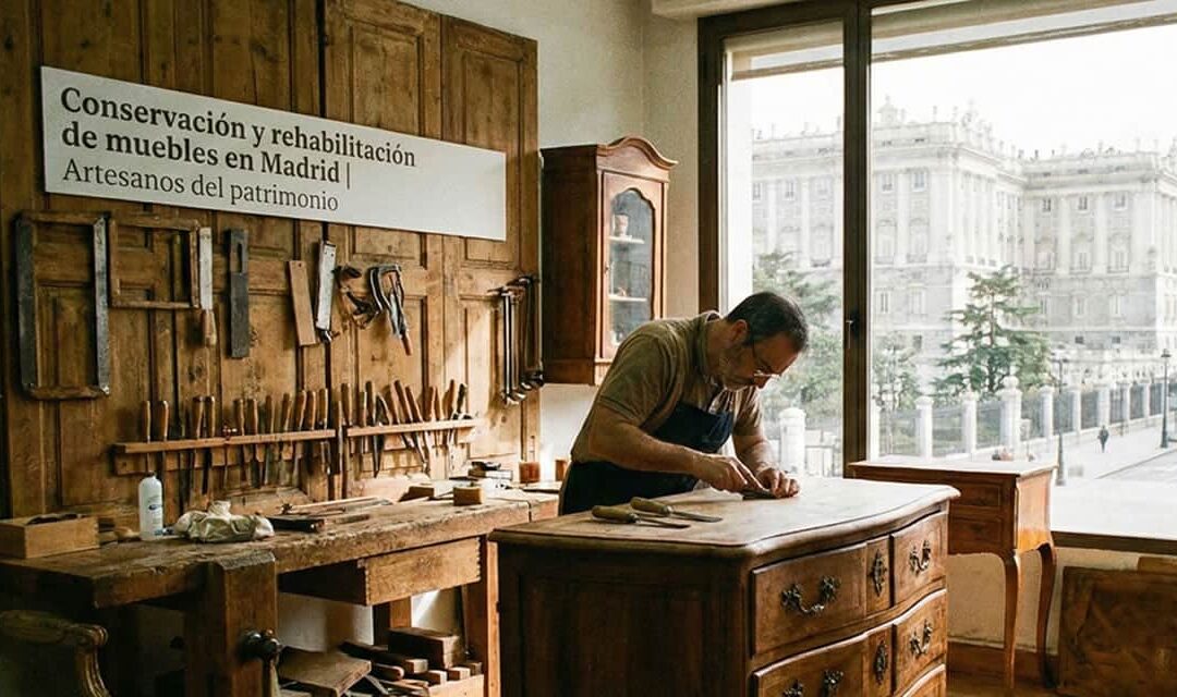 Conservación y rehabilitación de muebles en Madrid: Guía completa